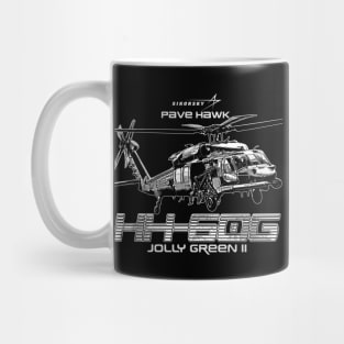 Pave Hawk HH-60G Search and Rescue Helicopter Us Navy Air Force Mug